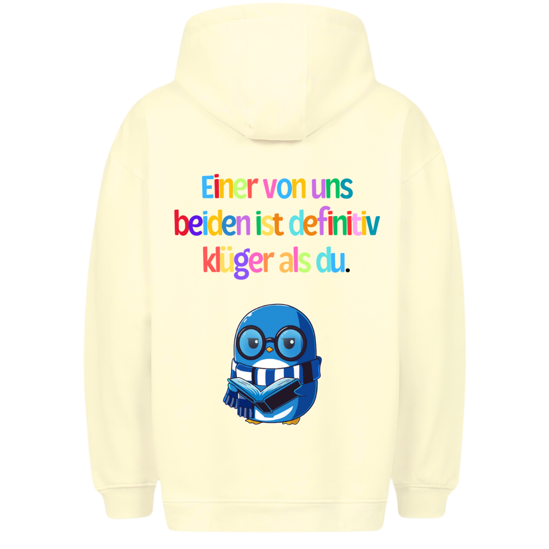 Klüger als du - Premium Hoodie