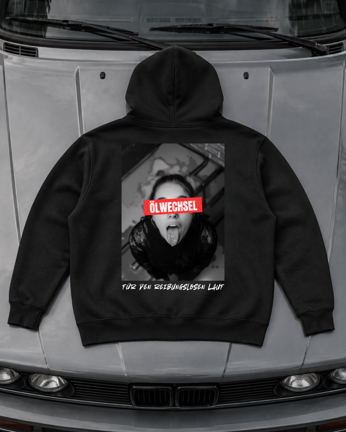 Ölwechsel - Hoodie Unisex Backprint