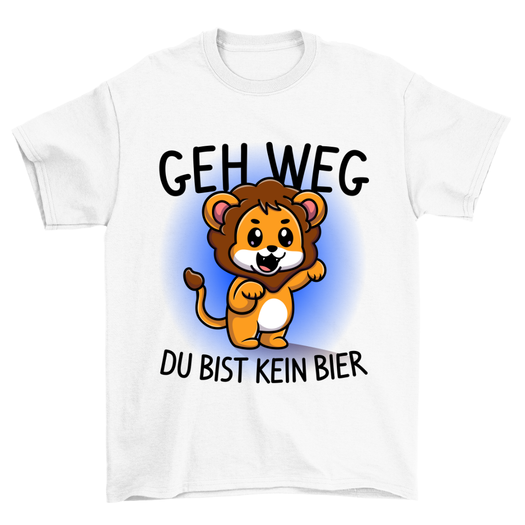 Geh Weg Löwe - Shirt Unisex