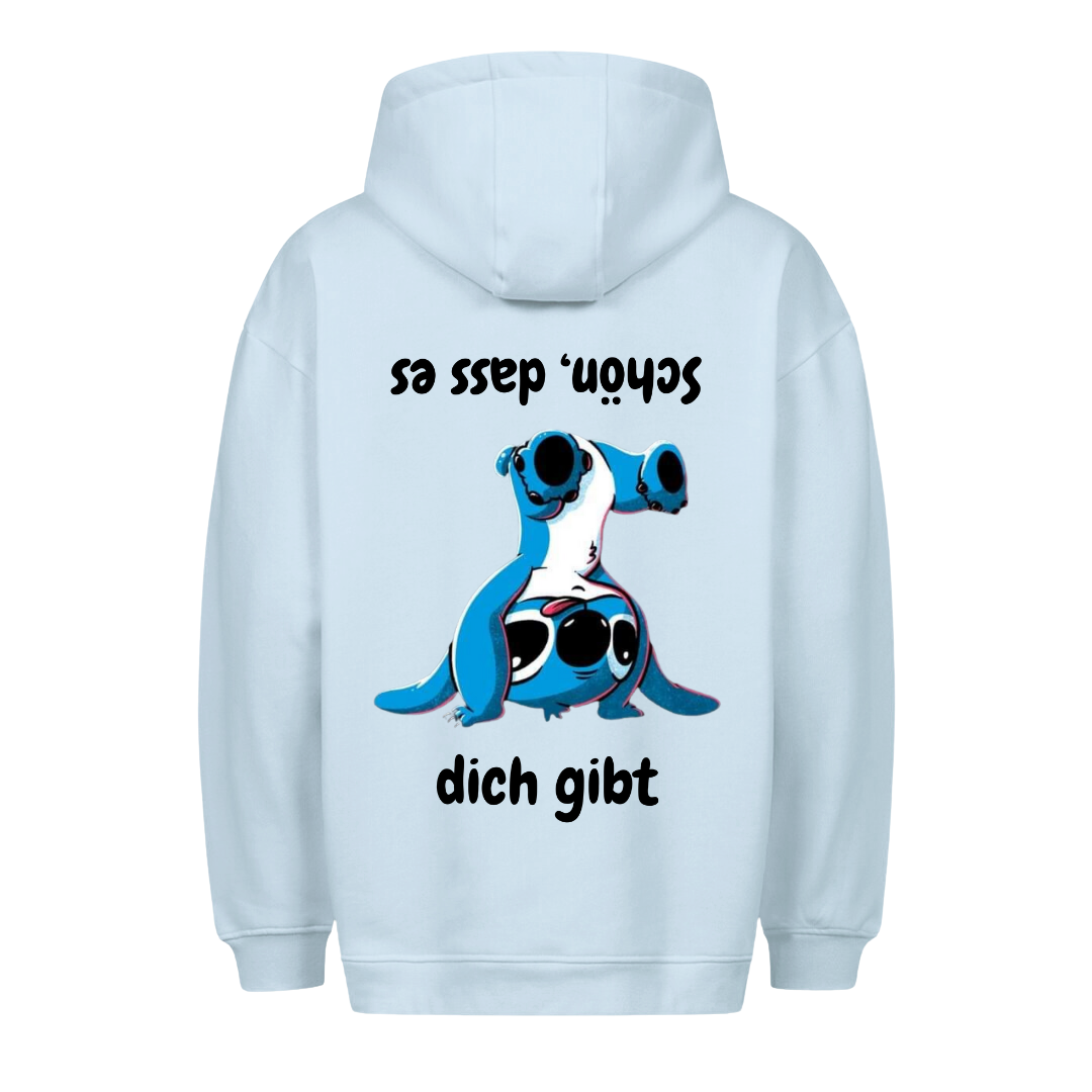 Schön, dass es dich gibt - Hoodie Unisex Backprint