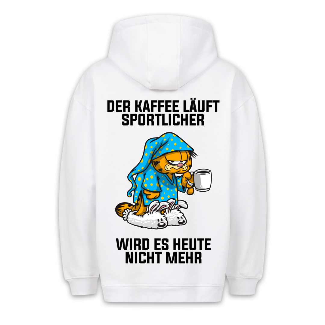 Sportlicher Wird Es Nicht - Hoodie Unisex Rückendruck