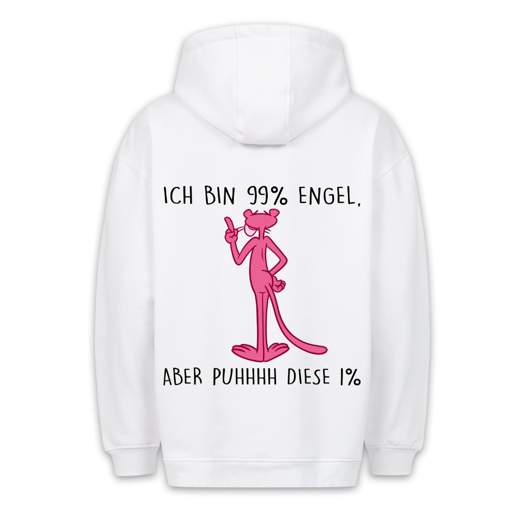 99% Engel Panther -  Hoodie Unisex Rückendruck