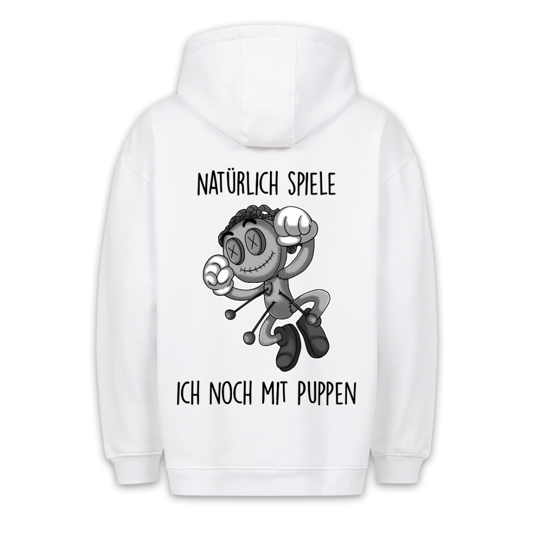 Spielpuppe - Hoodie Unisex Rückendruck