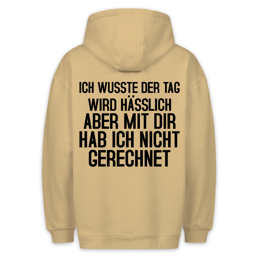 Nicht Gerechnet - Hoodie Unisex Rückendruck