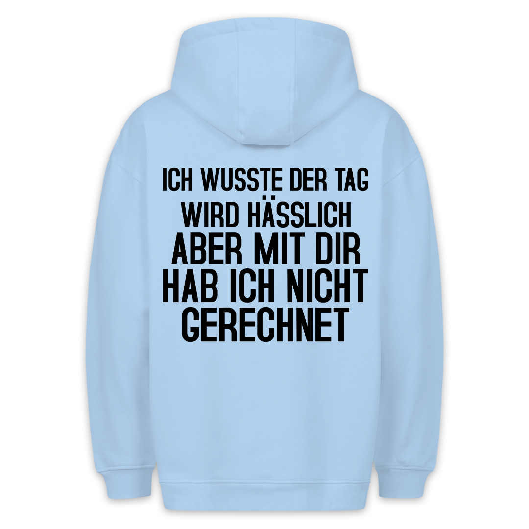 Nicht Gerechnet - Hoodie Unisex Rückendruck