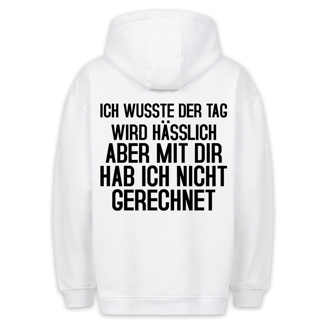 Nicht Gerechnet - Hoodie Unisex Rückendruck