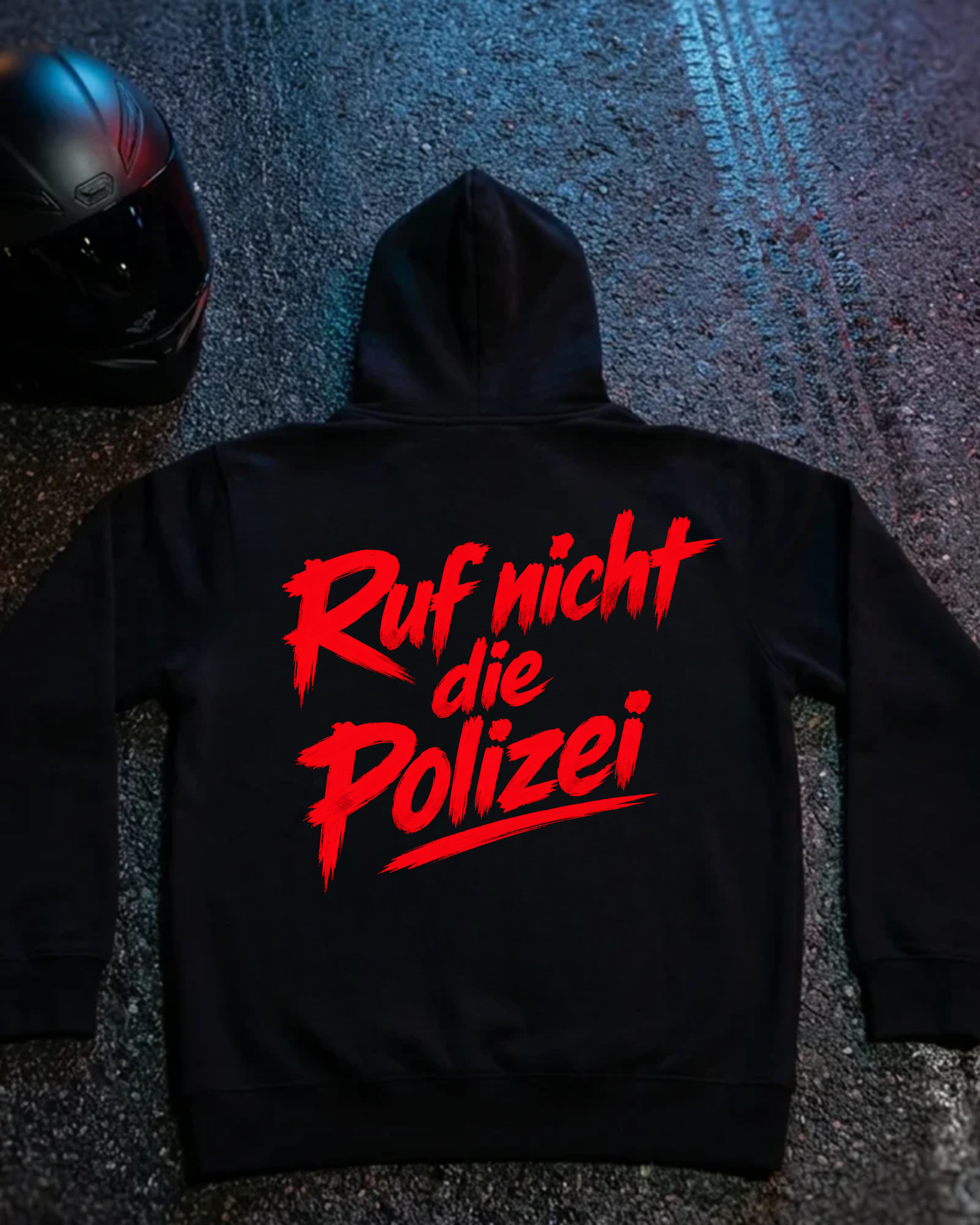 Ruf nicht die Polizei - Premium Hoodie Unisex