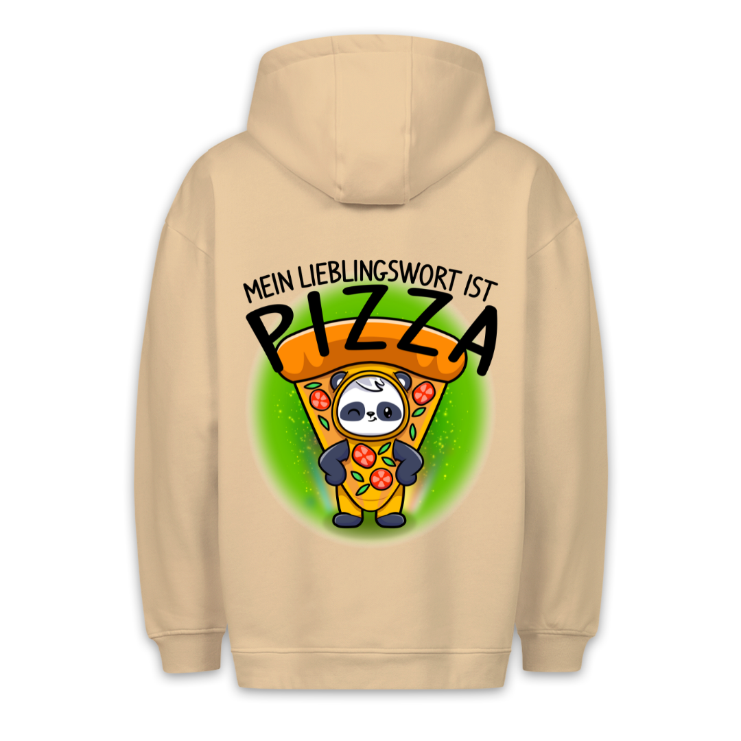 Pizza Panda - Hoodie Unisex Rückendruck