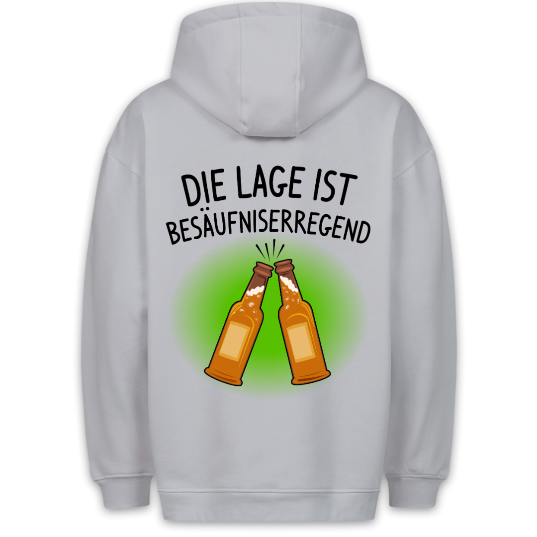 Besäufniserregend - Hoodie Unisex Rückendruck