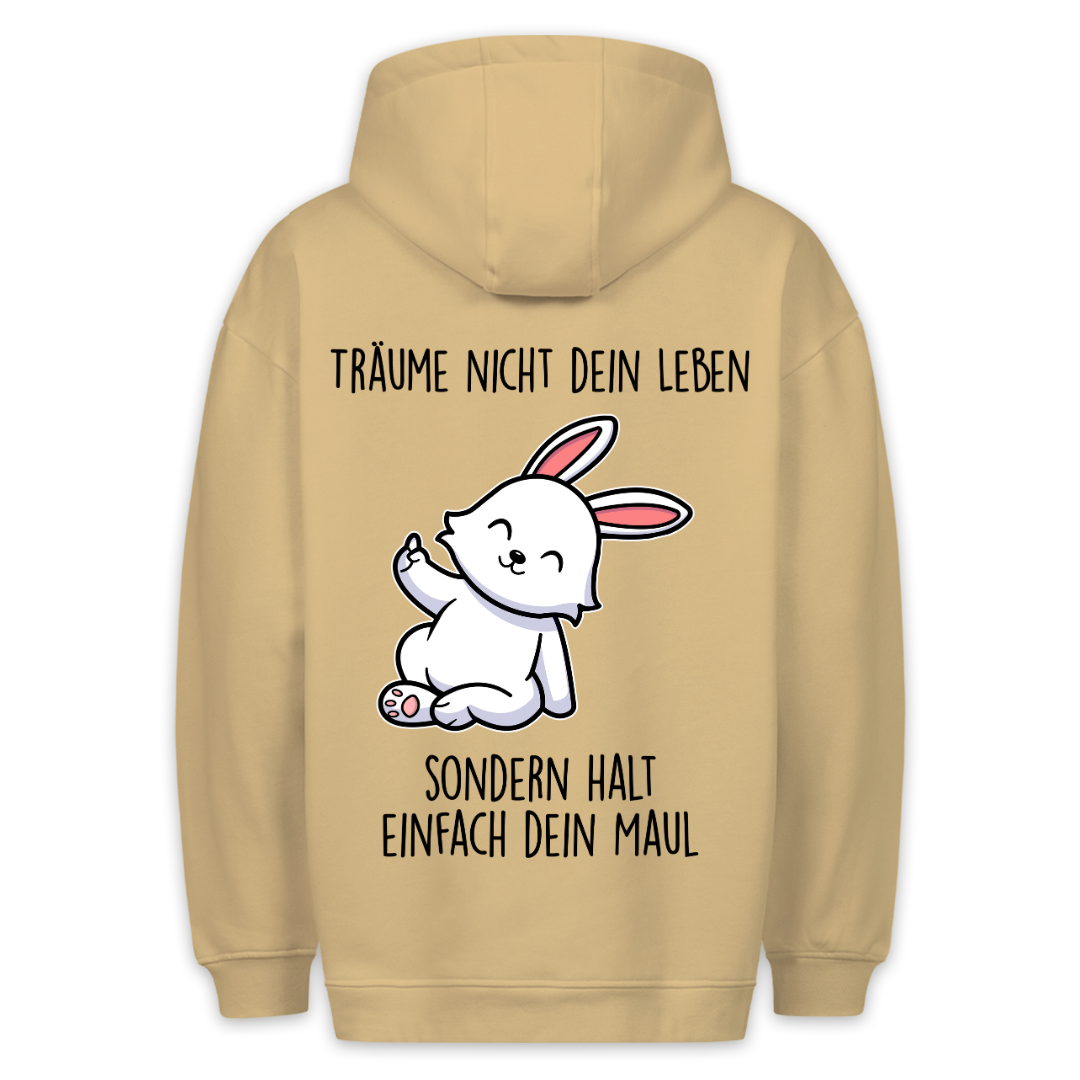 Träume Nicht Dein Leben - Hoodie Unisex Rückendruck