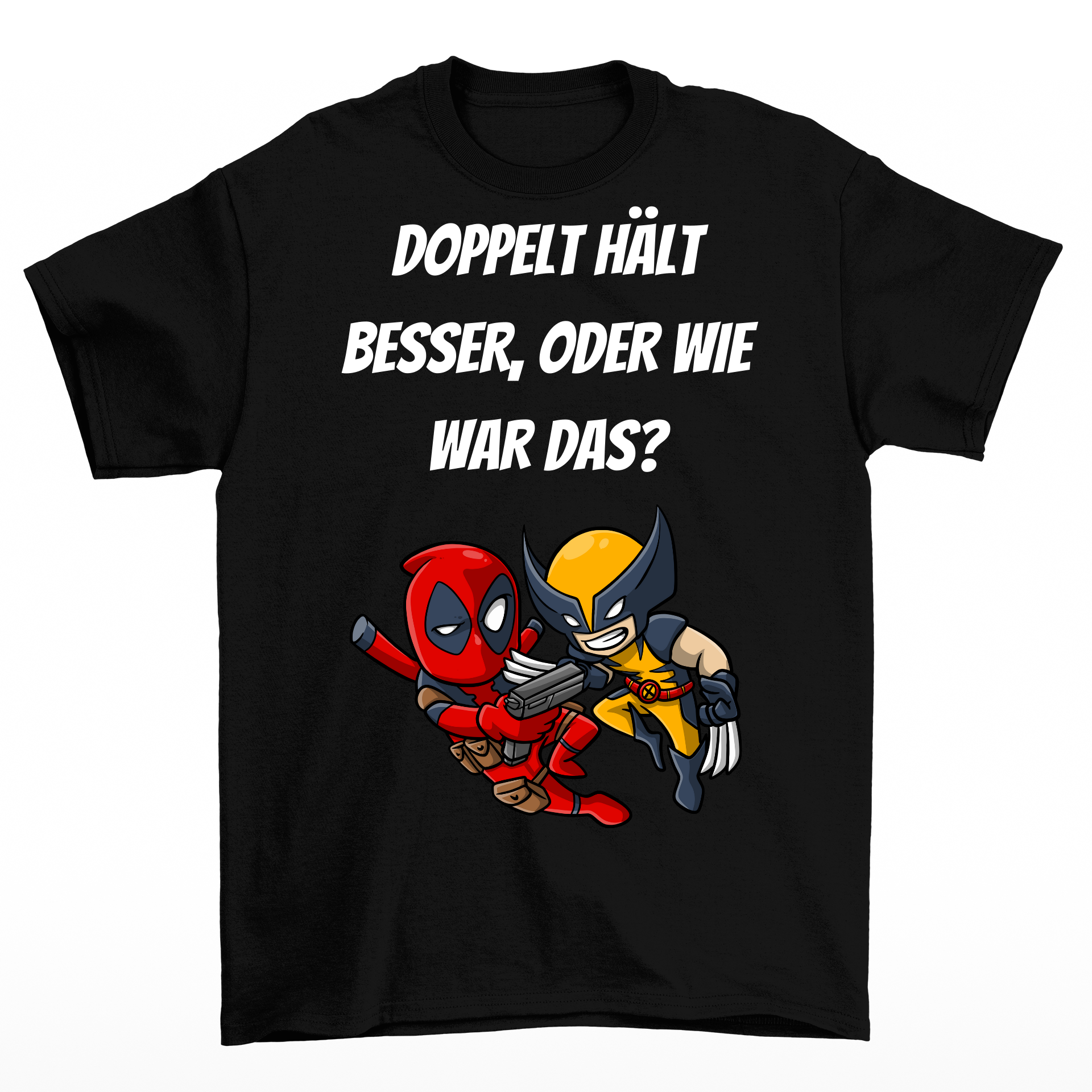 Doppelt hält besser - Shirt Unisex