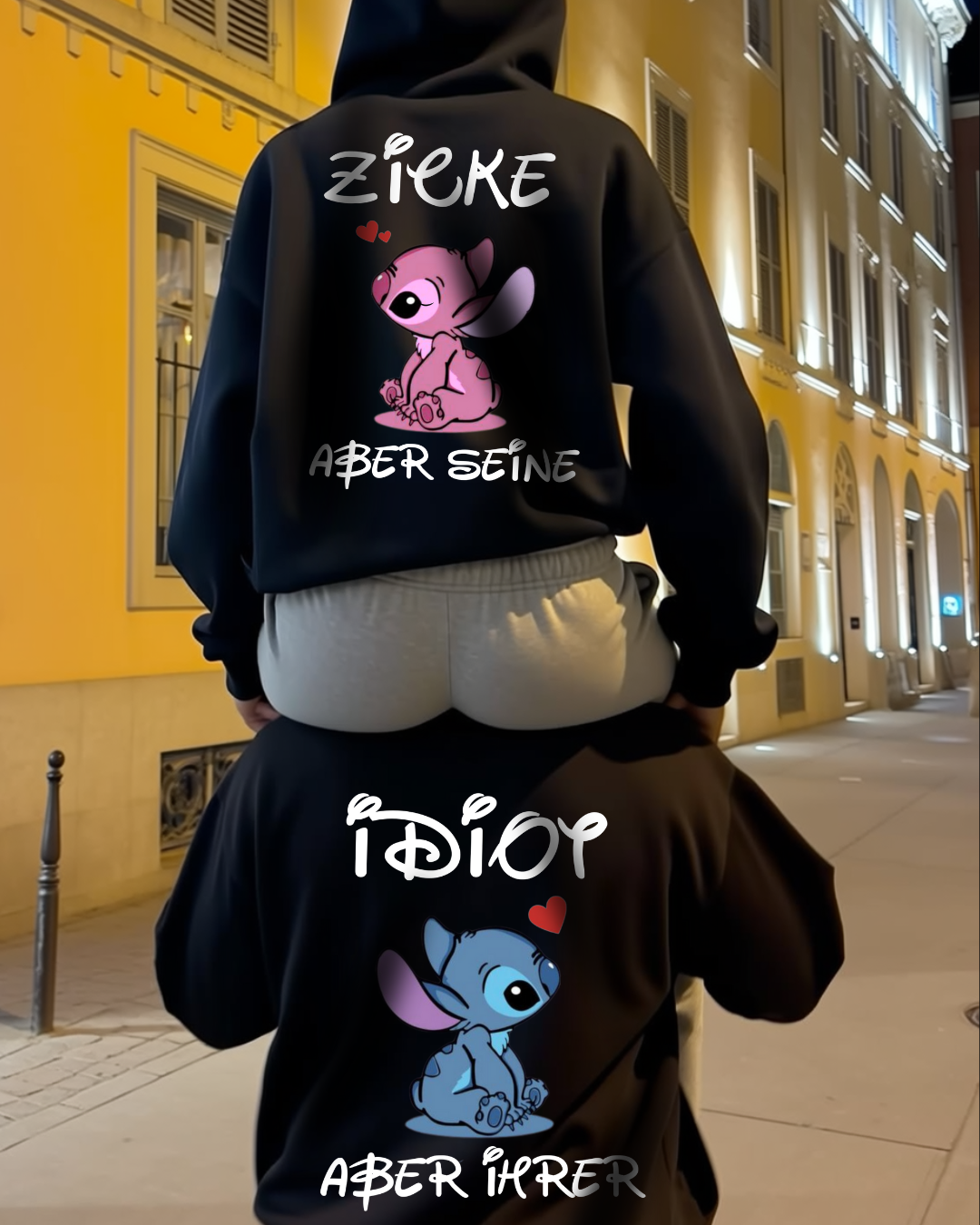 Zicke & Idiot - Kuschel Hoodie Bündel