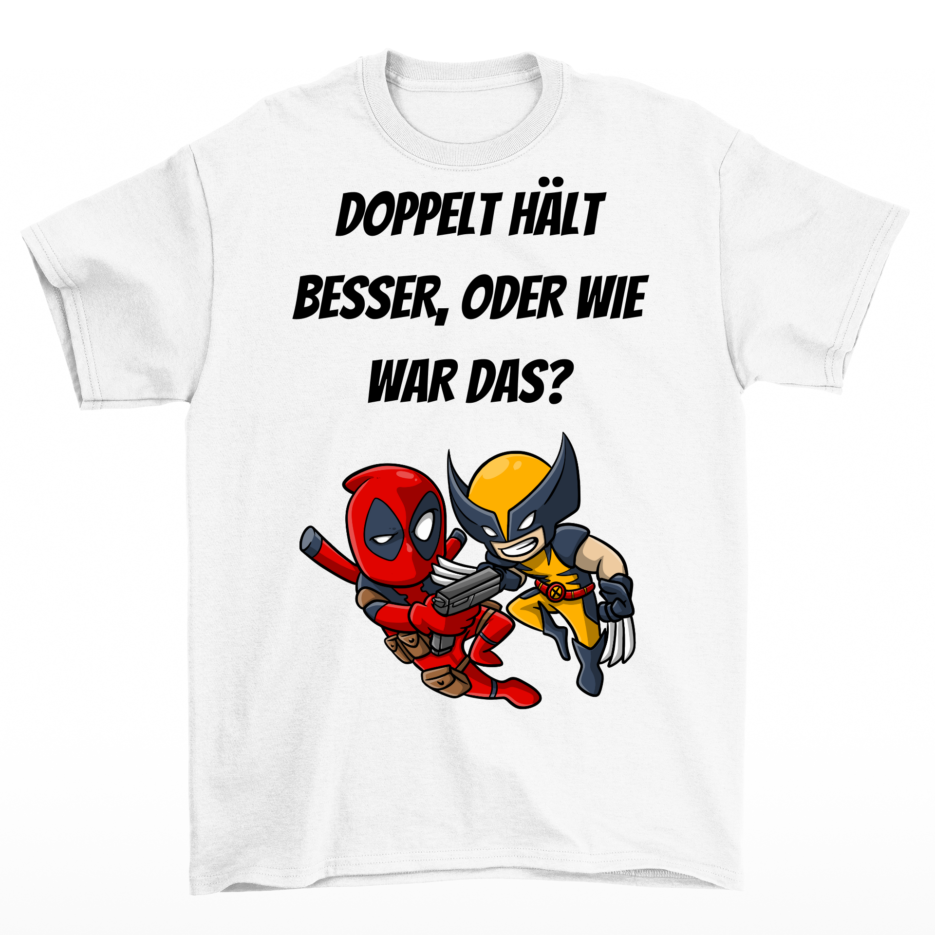 Doppelt hält besser - Shirt Unisex