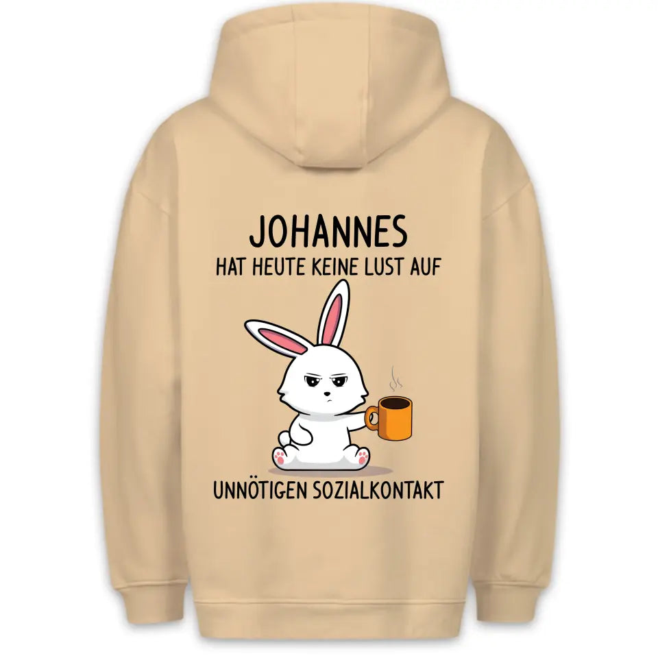 Sozialkontakt - Personalisierbar Unisex