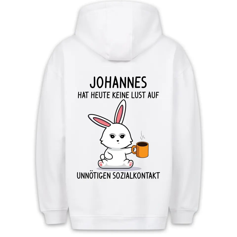 Sozialkontakt - Personalisierbar Unisex