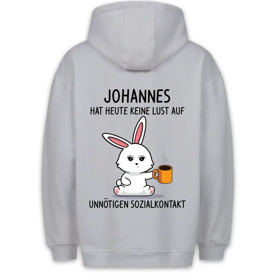 Sozialkontakt - Personalisierbar Unisex