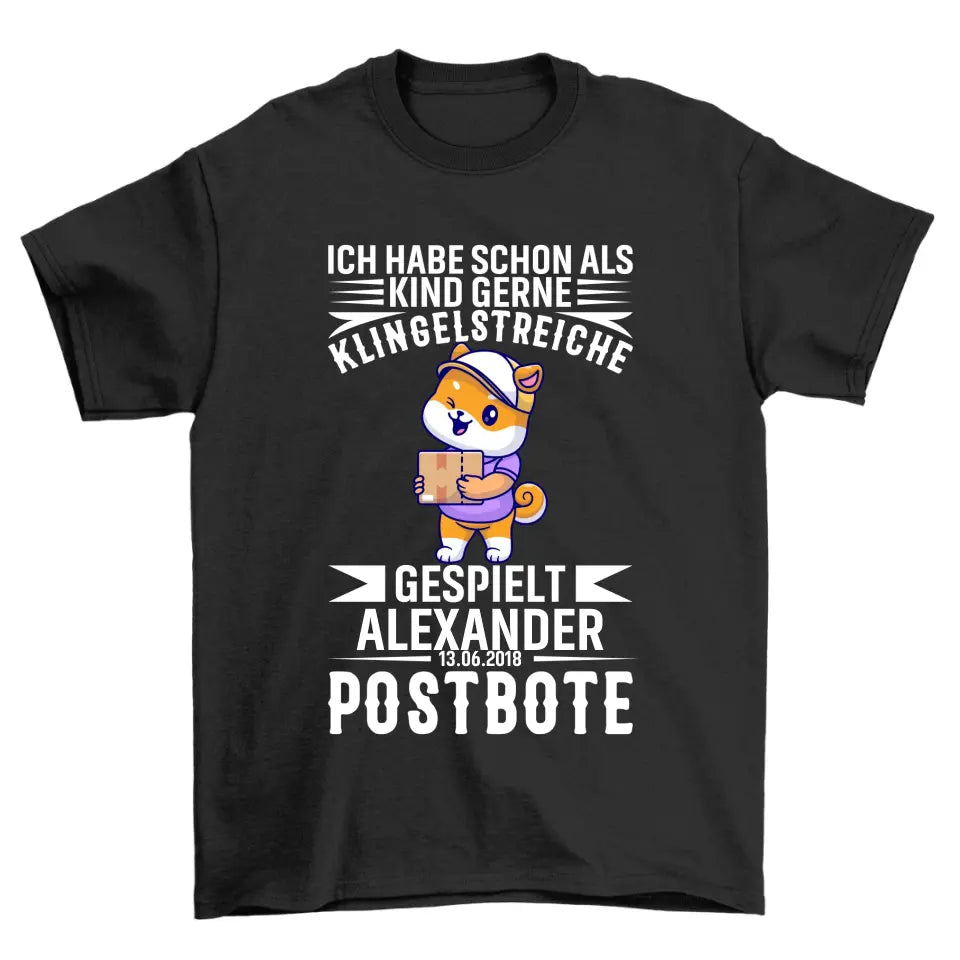 Postbote - Personalisierbar Unisex