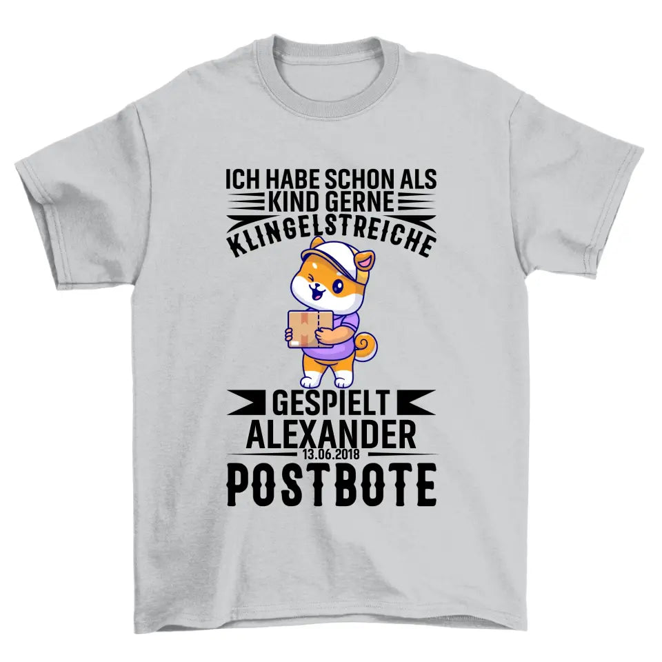 Postbote - Personalisierbar Unisex