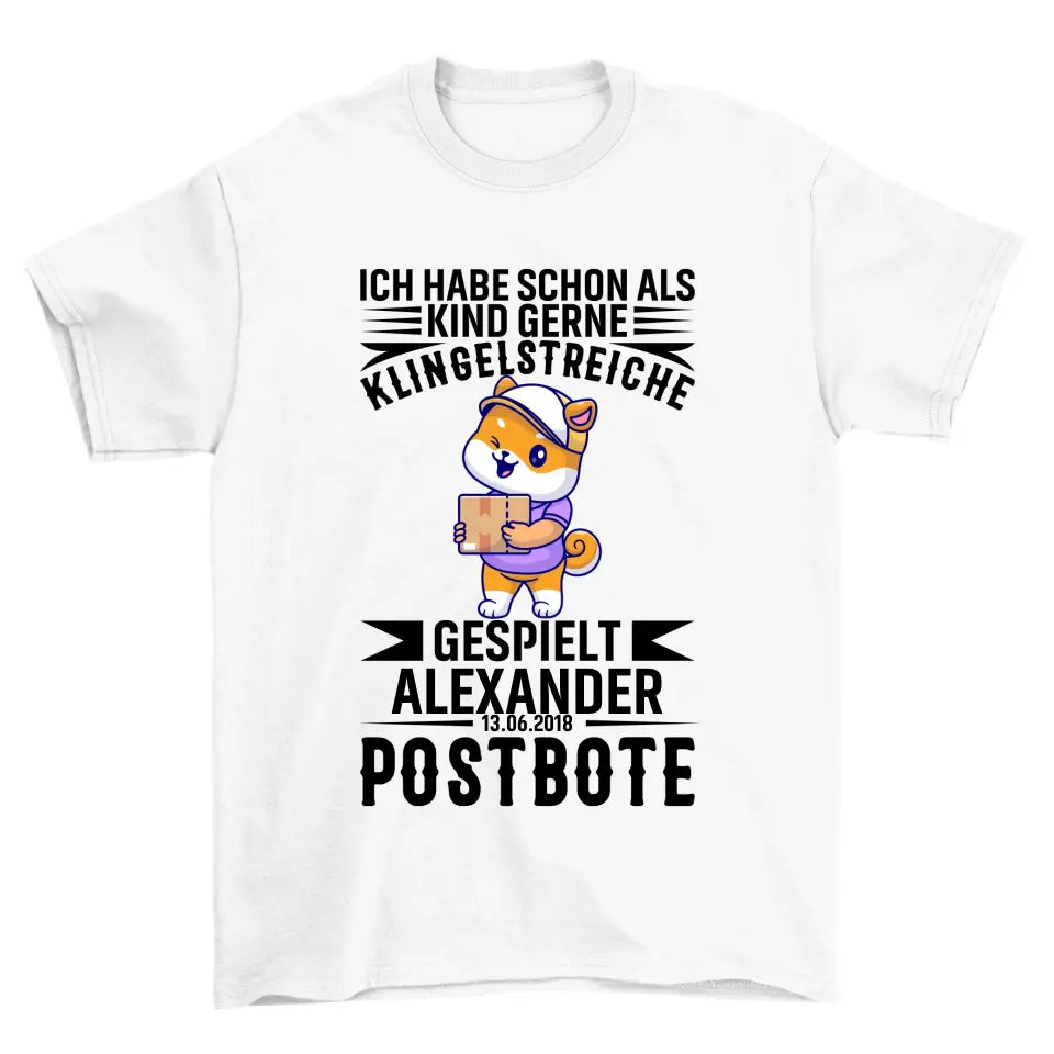 Postbote - Personalisierbar Unisex