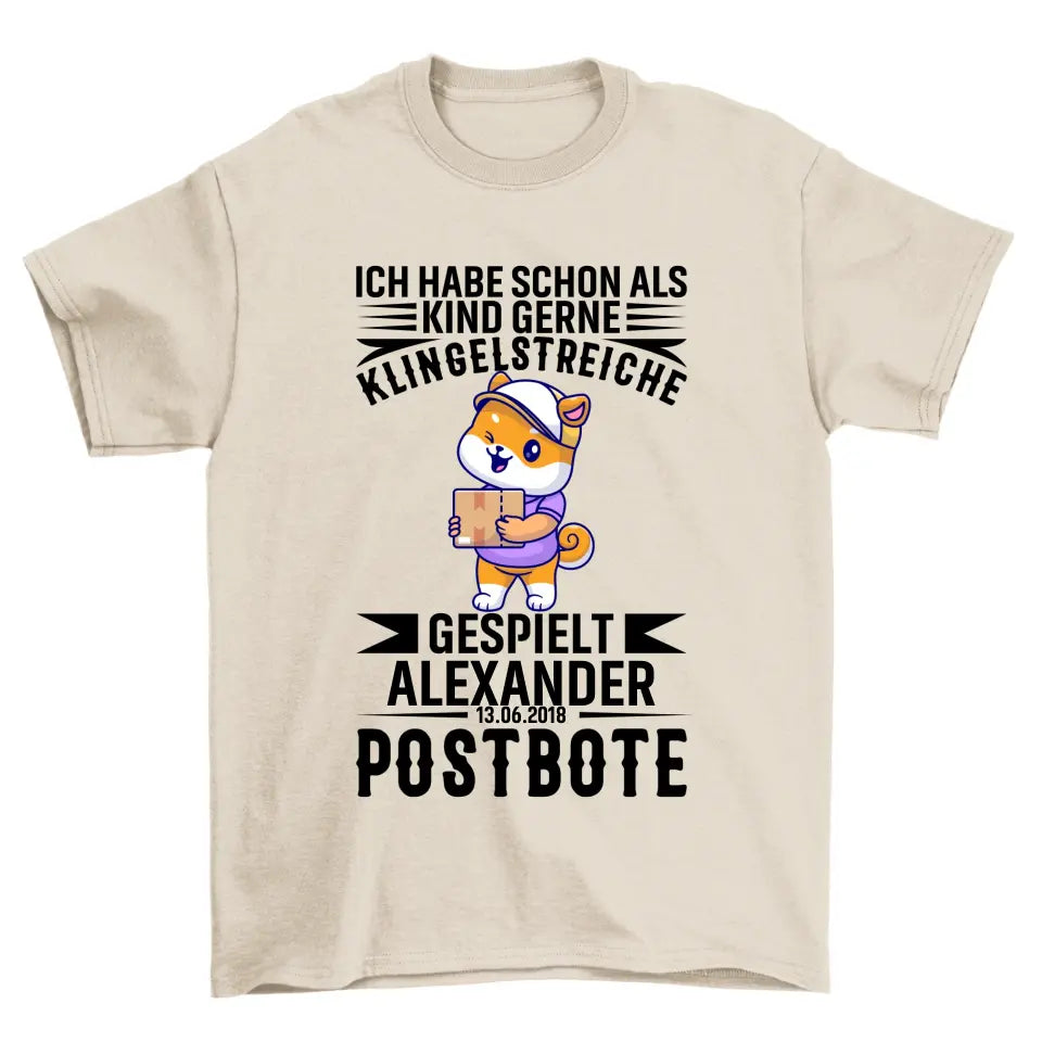 Postbote - Personalisierbar Unisex