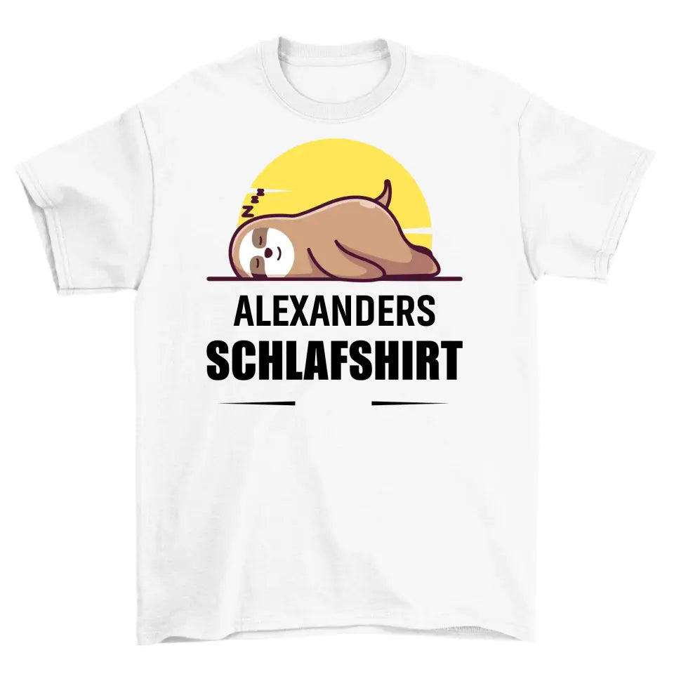 Schlafshirt - Personalisierbar Unisex