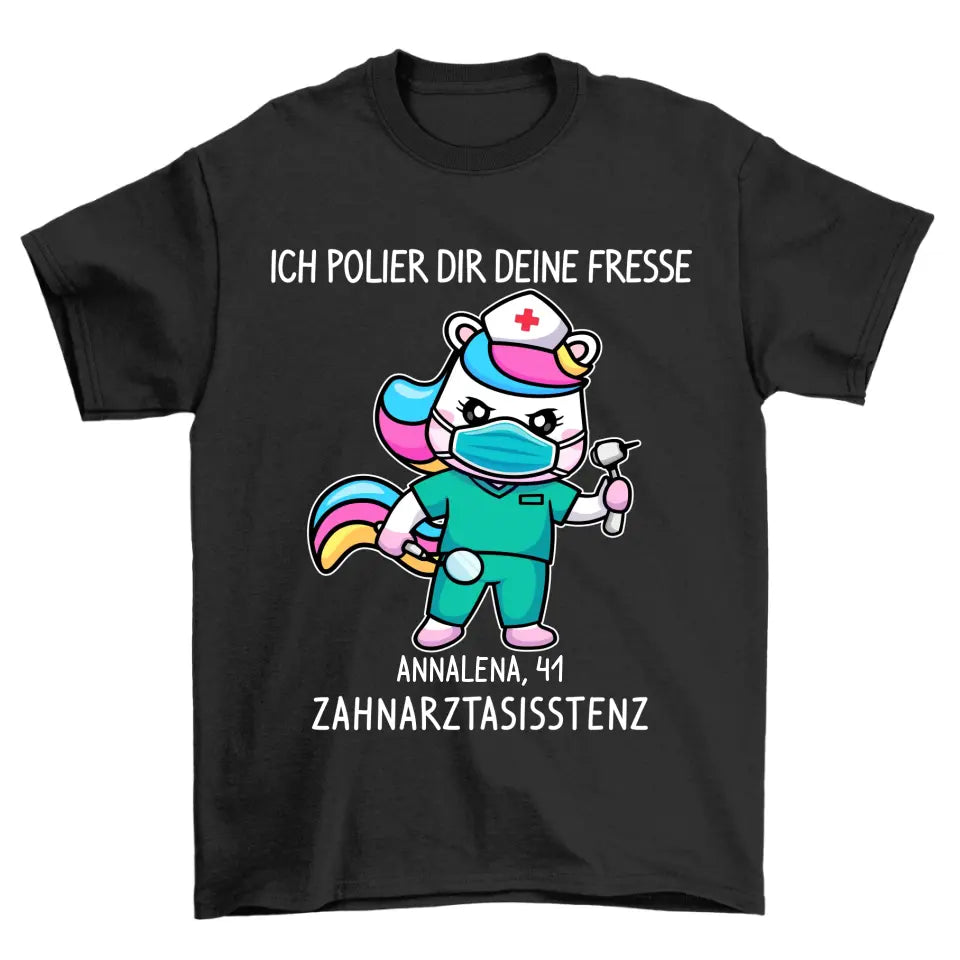 Zahnarztassistenz - Personalisierbar Unisex