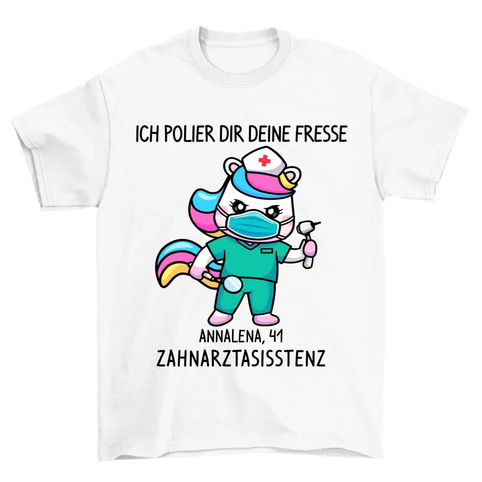 Zahnarztassistenz - Personalisierbar Unisex