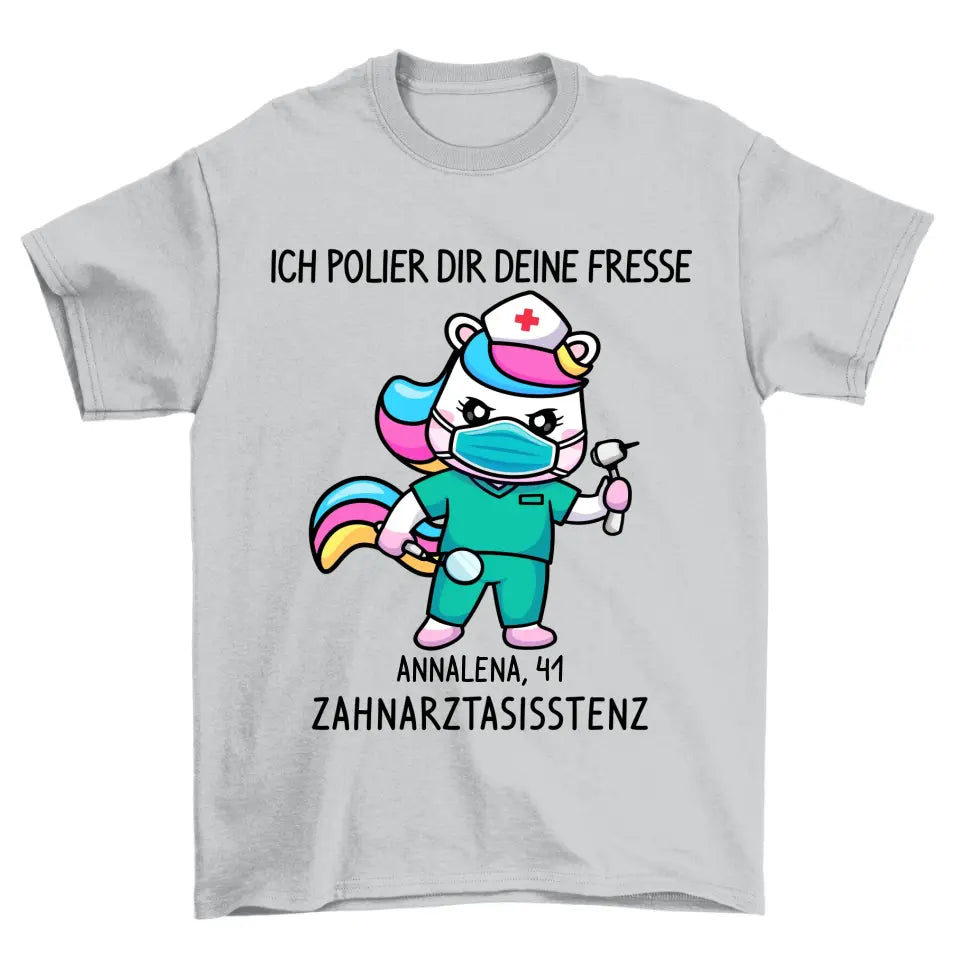 Zahnarztassistenz - Personalisierbar Unisex