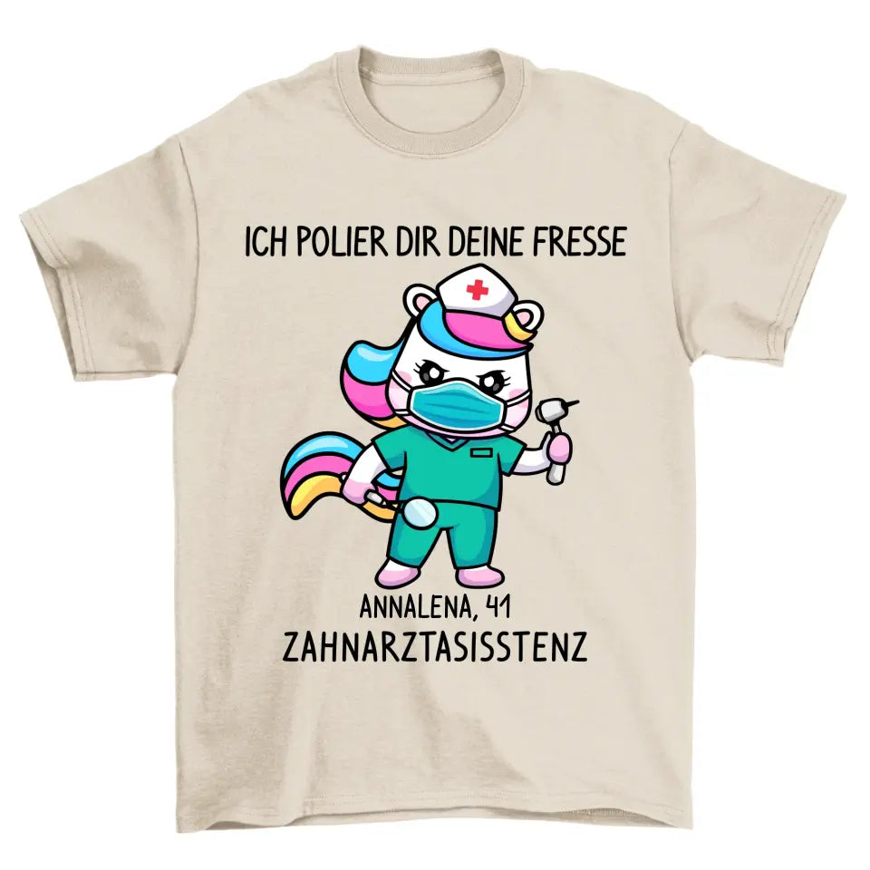 Zahnarztassistenz - Personalisierbar Unisex