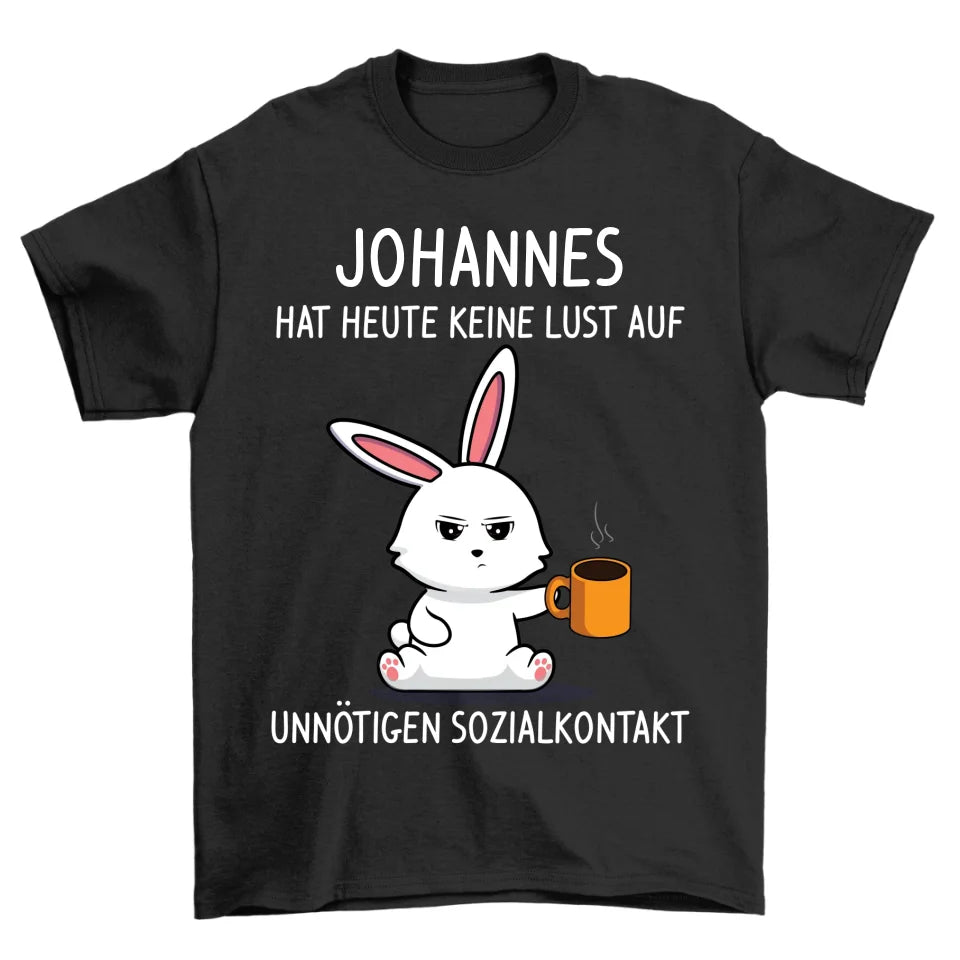 Sozialkontakt - Personalisierbar Unisex