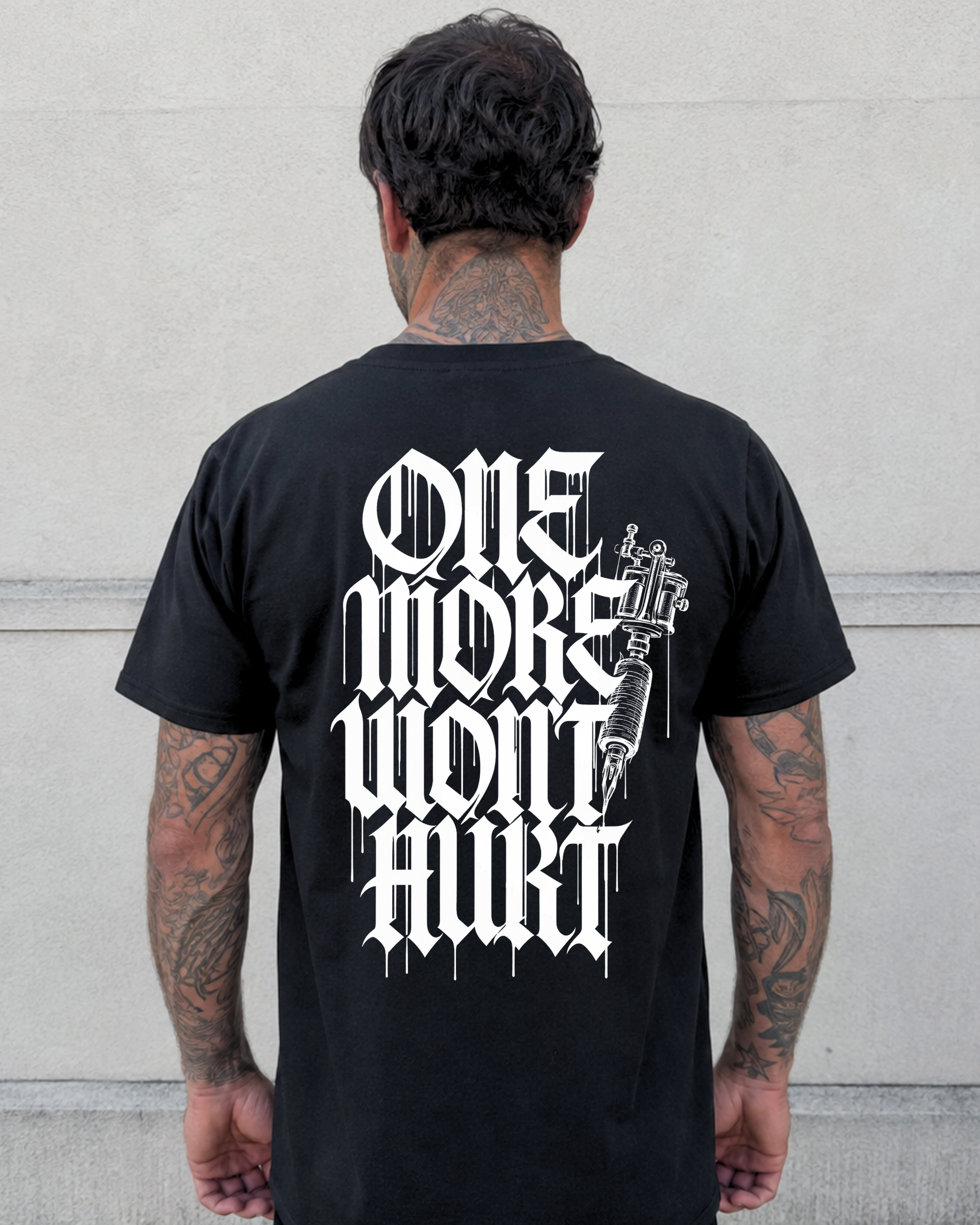 One More Won't Hurt - Premium Shirt Unisex Backprint
