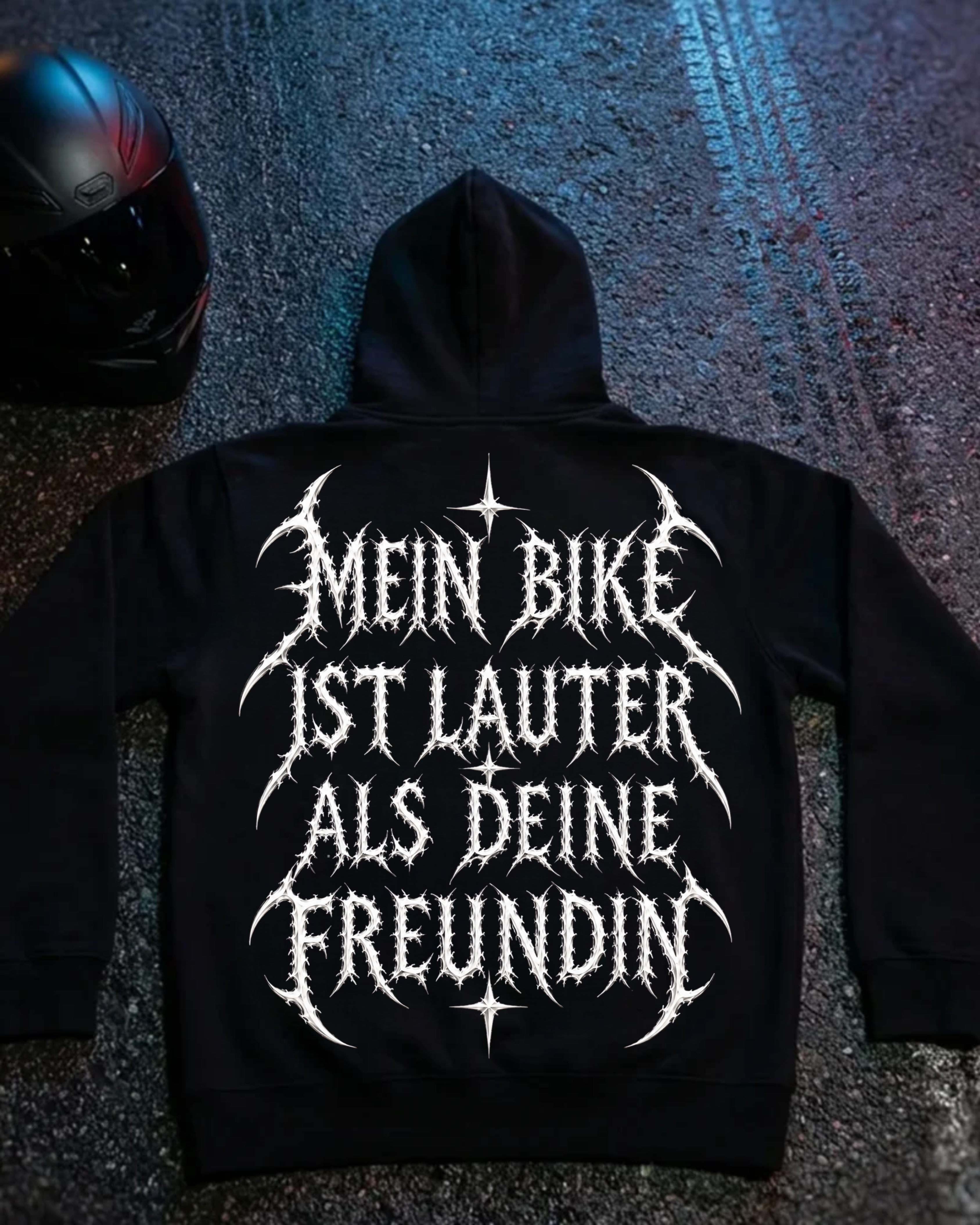 Lauter als deine Freundin - Premium Hoodie Unisex