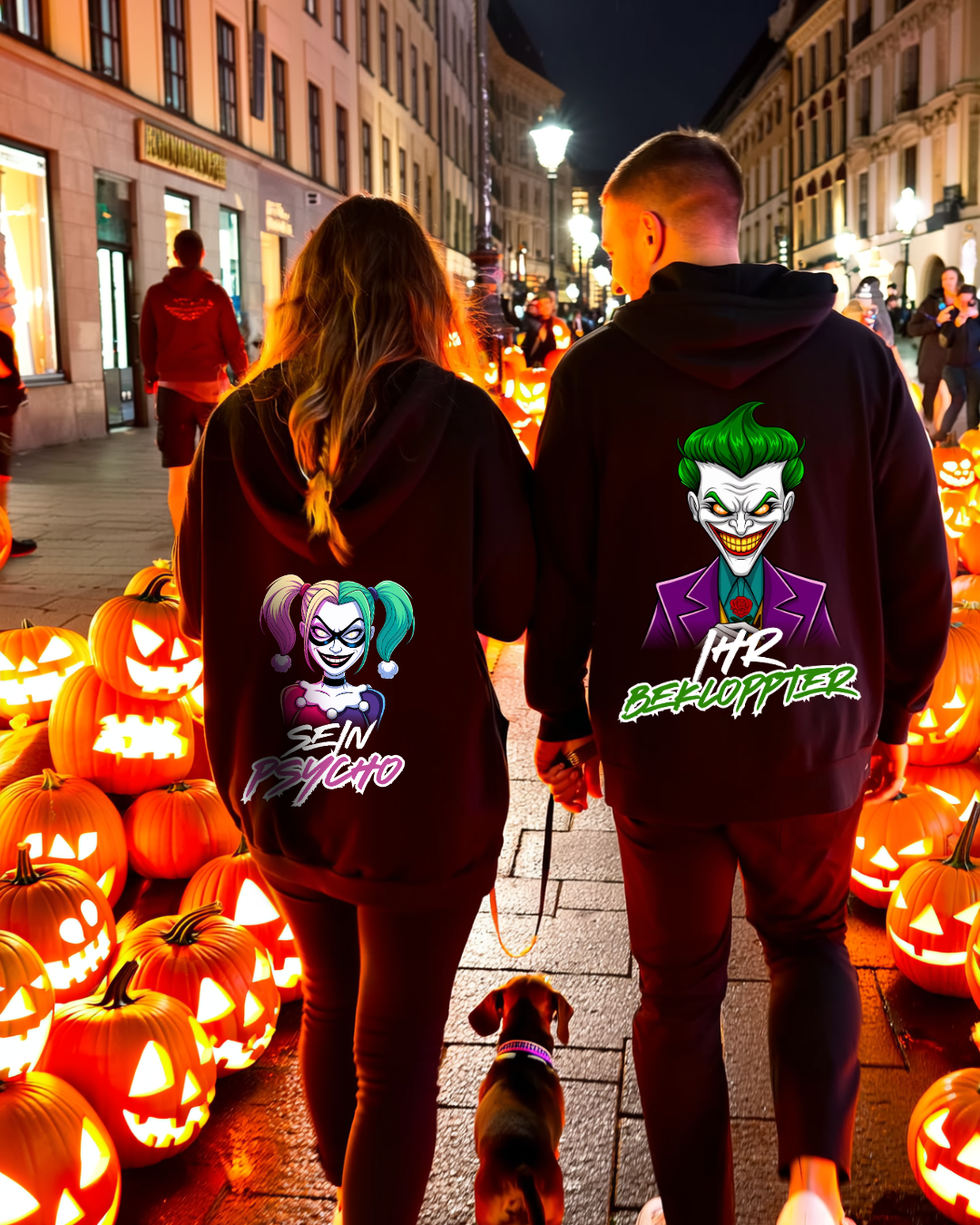 Bekloppter & Psycho - Kuschel Hoodie Bündel