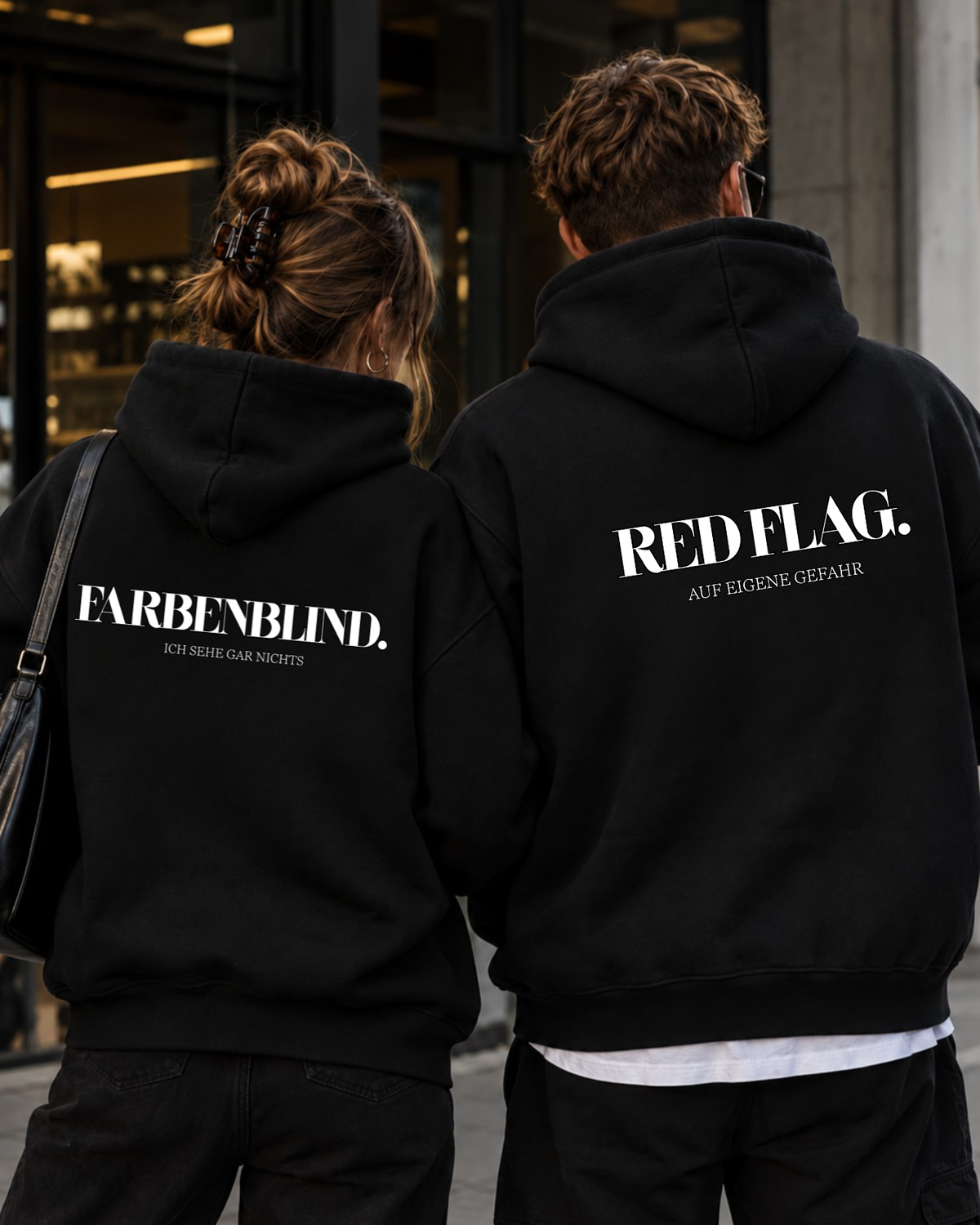 Redflag & Farbenblind - Kuschel Hoodie Bündel