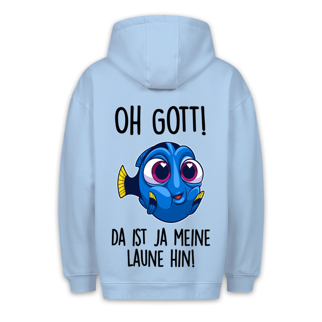 Meine Laune - Hoodie Unisex Rückendruck