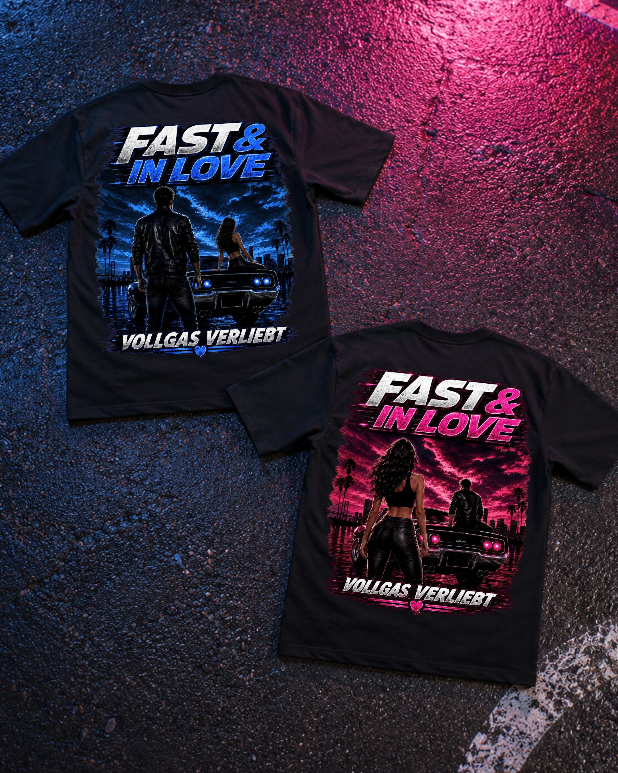 Fast & In Love - Shirt Couple Bündel