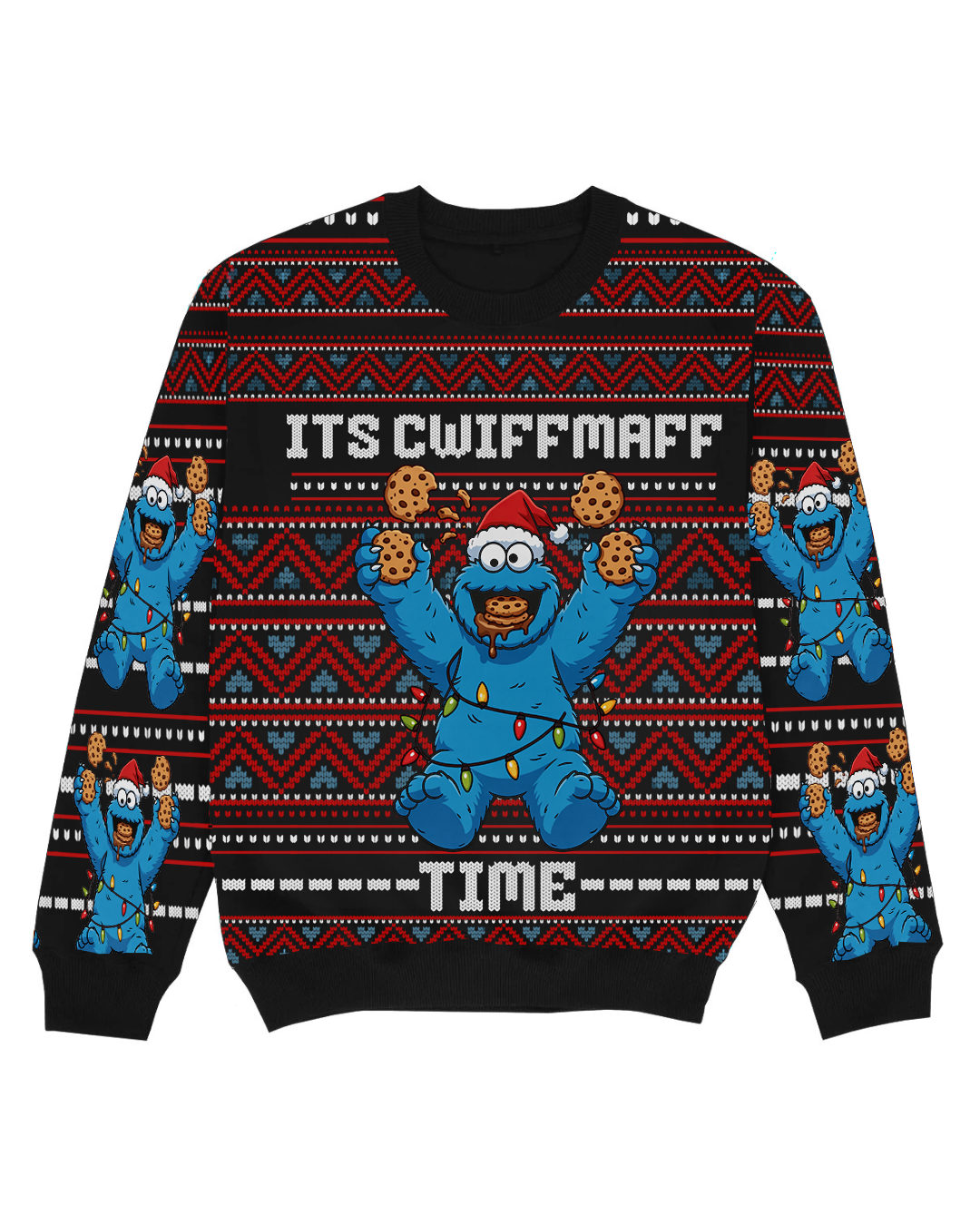 Its Cwiffmaff Time - Ugly Sweater Aop