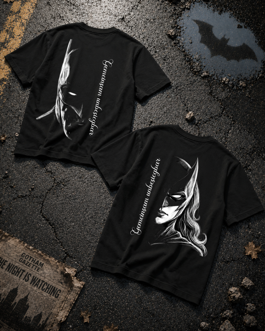 Gemeinsam unbesiegbar - Shirt Couple Bündel