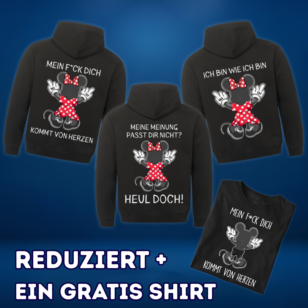 Maus Hoodies + T-Shirt Bündel