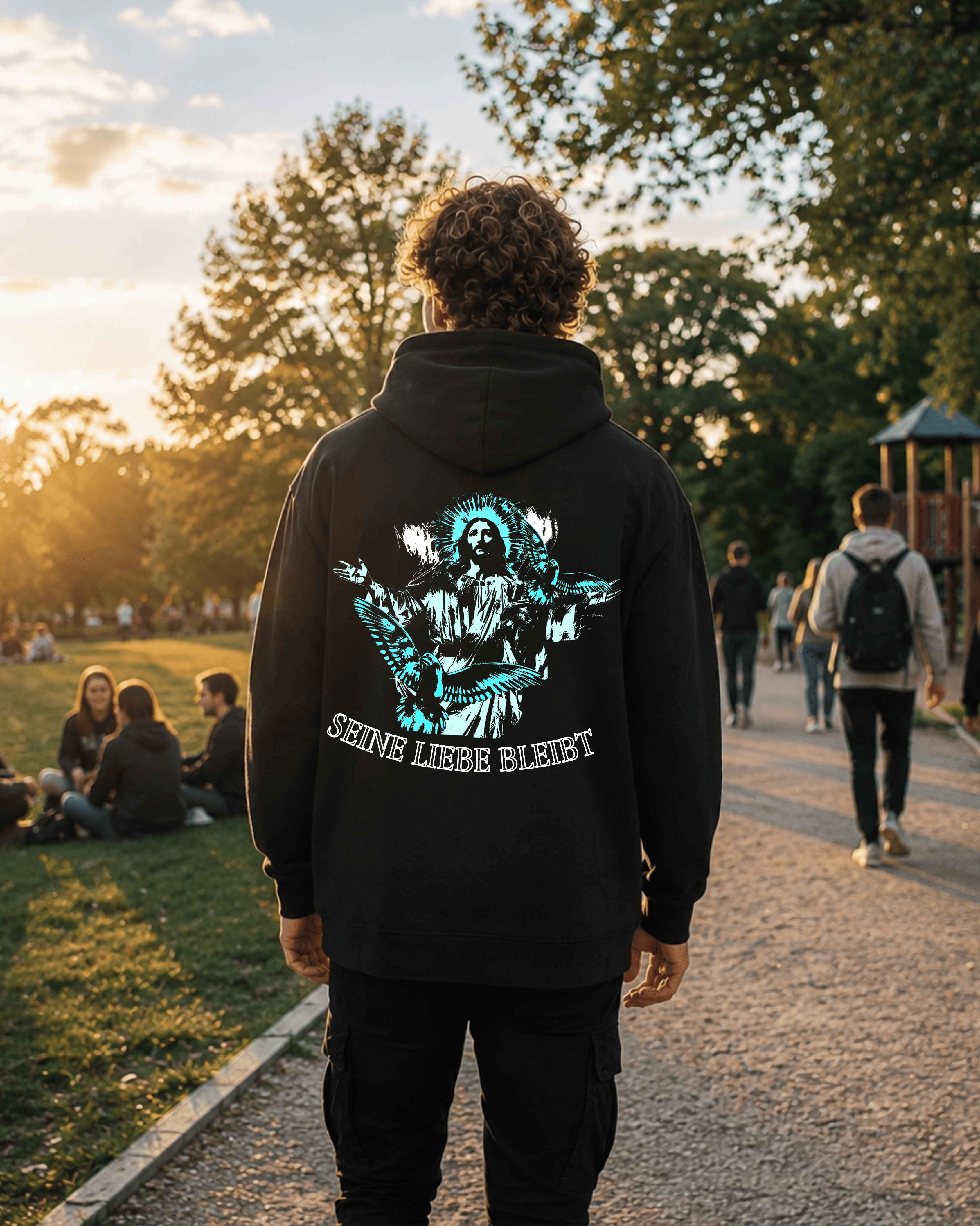 Seine Liebe bleibt - Oversized Hoodie