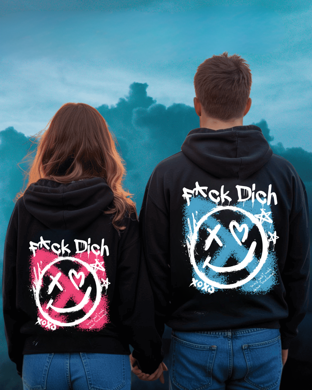 F*ck dich - Kuschel Hoodie Bündel