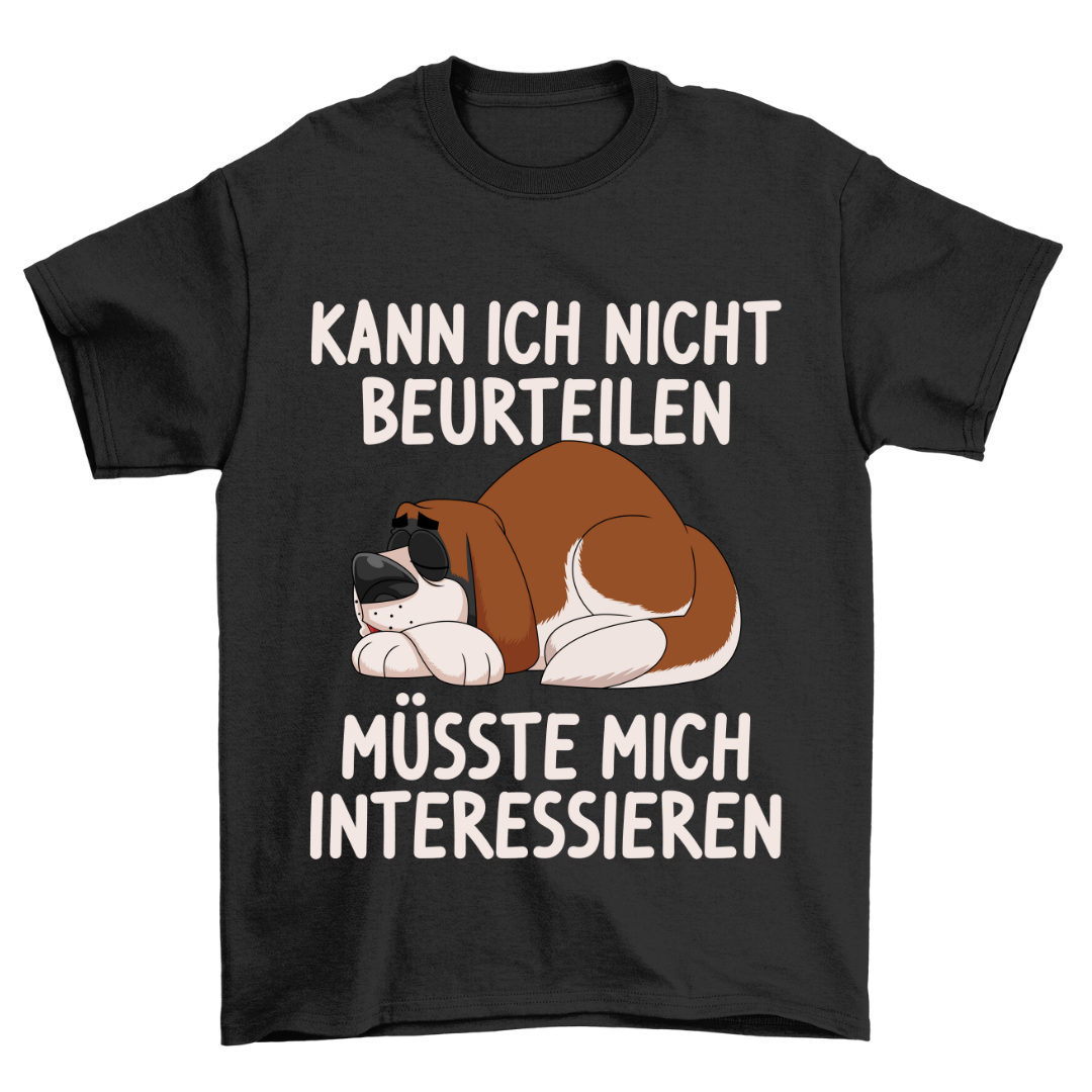 Beurteilen Hund - Shirt Unisex