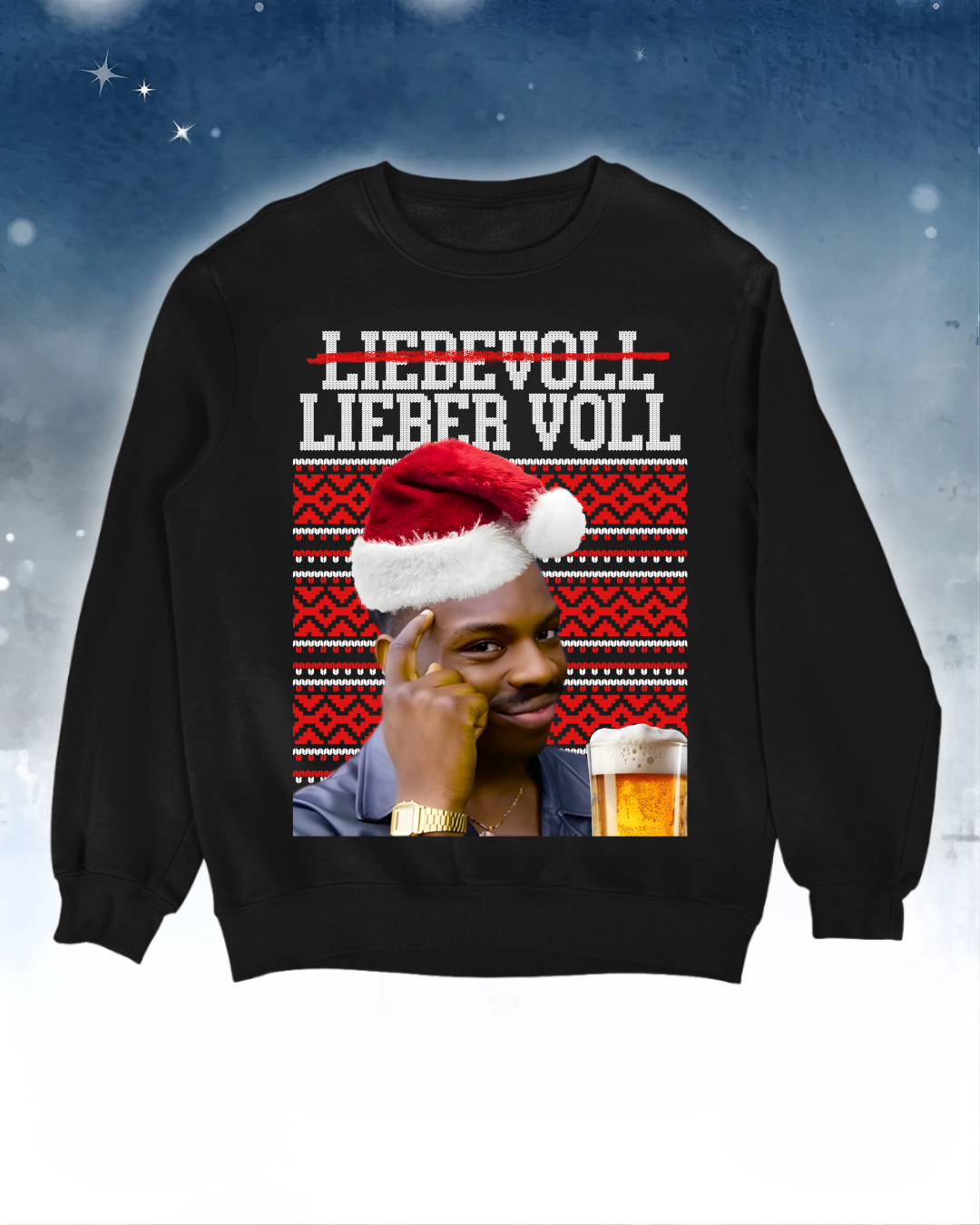 Lieber voll - Ugly Sweater