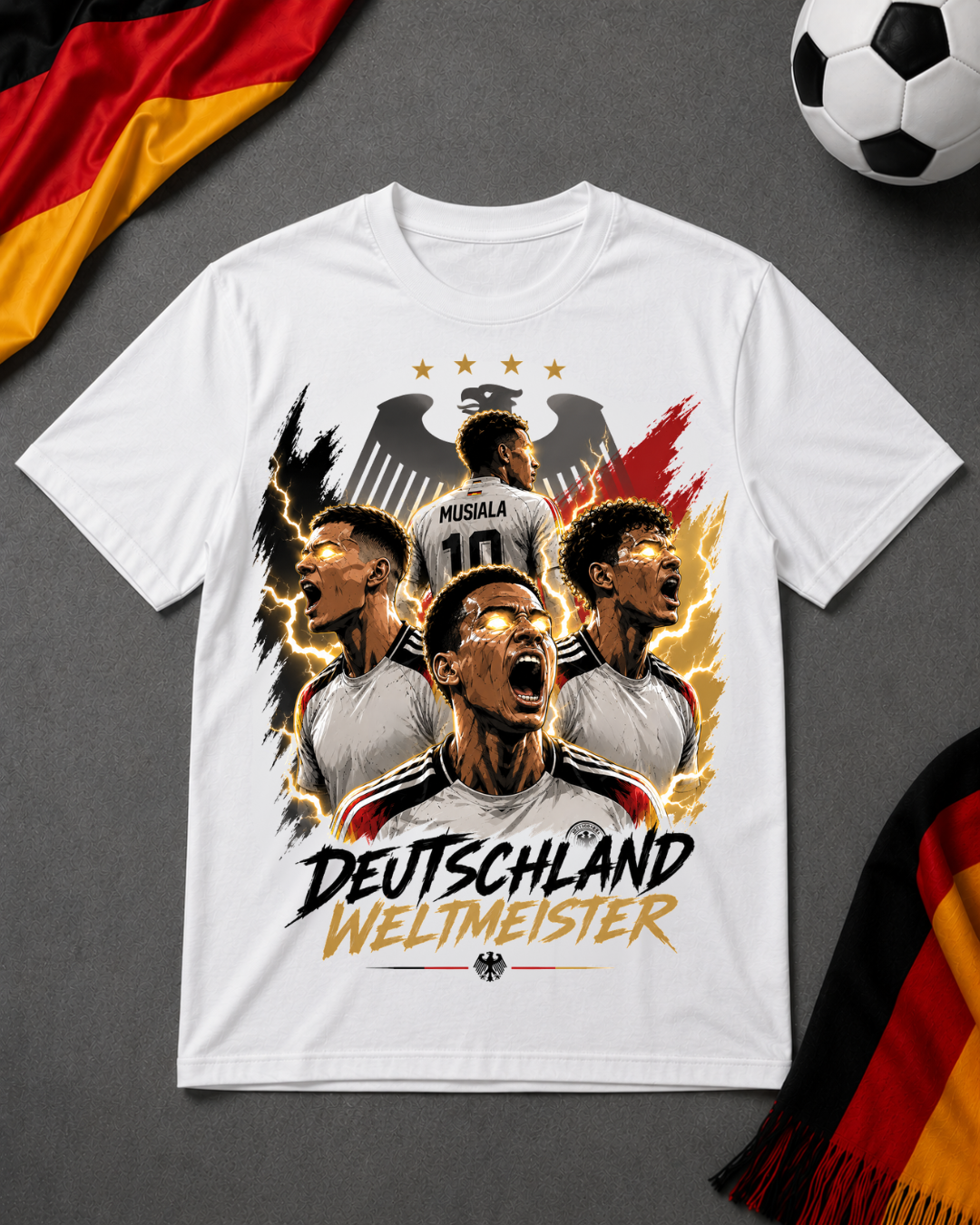 Deutschland Weltmeister - Shirt Unisex