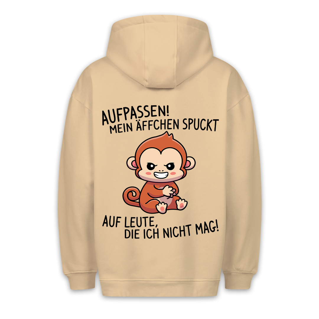 Aufpassen Äffchen - Hoodie Unisex