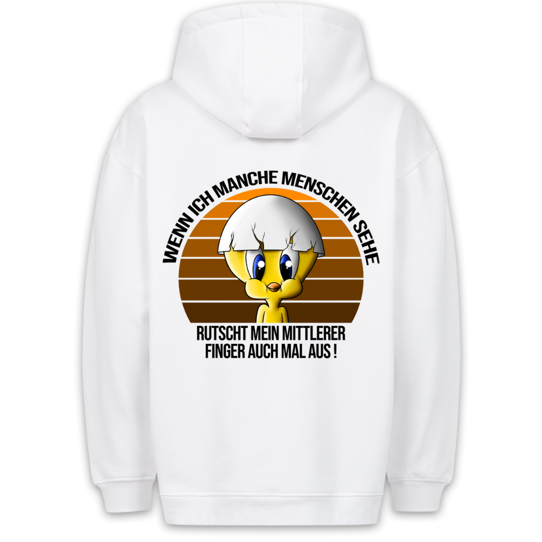 Mittlerer Finger - Unisex Premium Hoodie