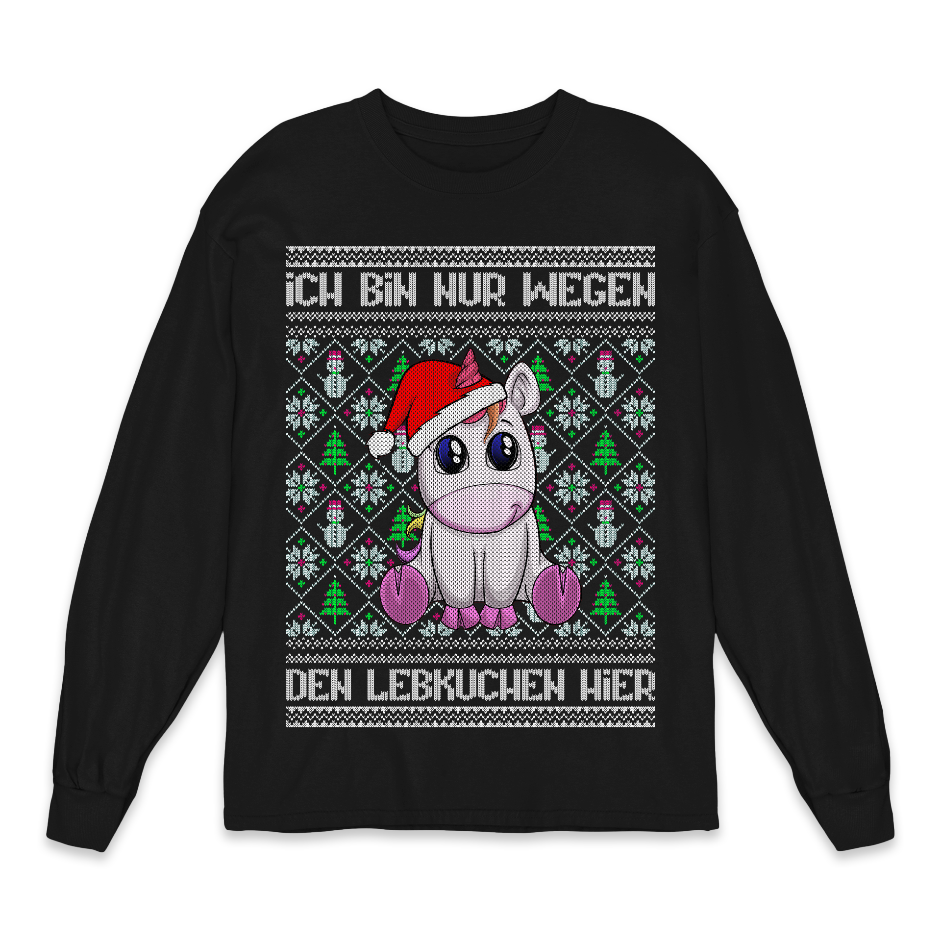 Lebkuchen Einhorn - Christmas Sweater
