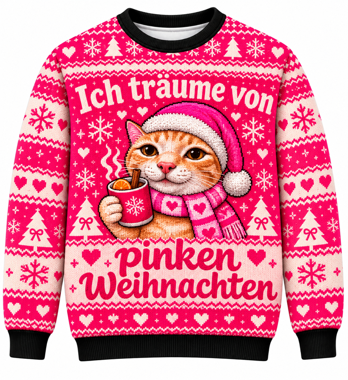 Pinke Weihnachten - Ugly Sweater