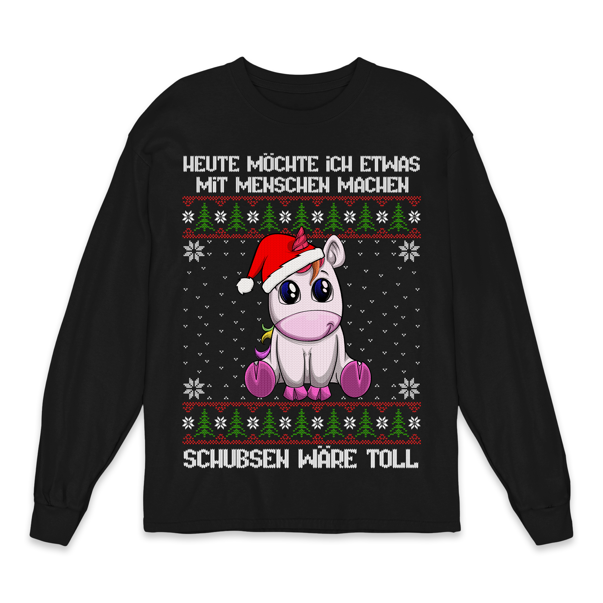 Schubsen Einhorn - Christmas Sweater