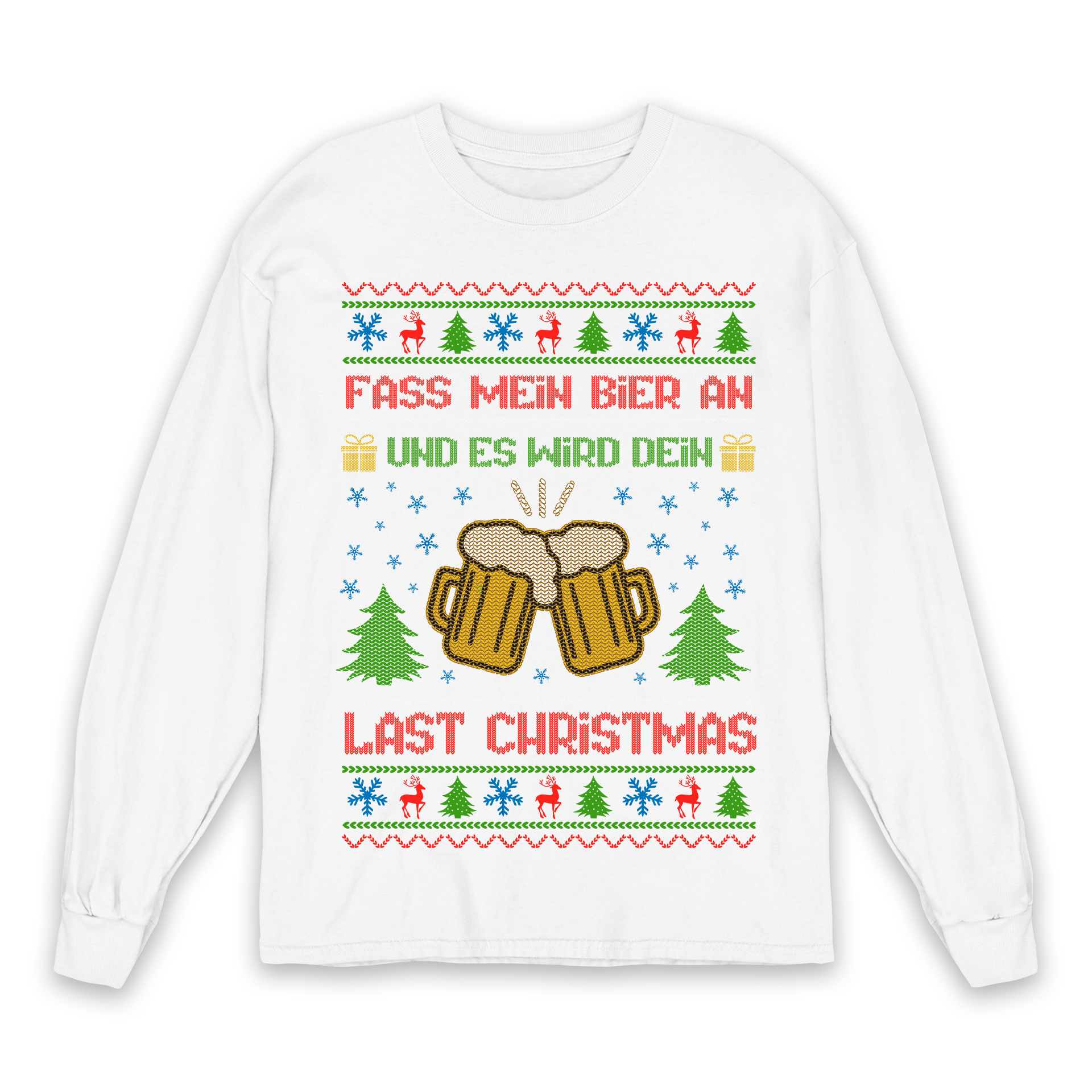 Bier Last Christmas - Christmas Sweater